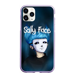 Чехол iPhone 11 Pro матовый Sally Face, цвет: 3D-светло-сиреневый