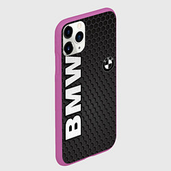 Чехол iPhone 11 Pro матовый BMW, цвет: 3D-фиолетовый — фото 2
