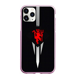 Чехол iPhone 11 Pro матовый MUFC, цвет: 3D-розовый