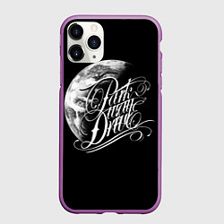 Чехол iPhone 11 Pro матовый Parkway Drive, цвет: 3D-фиолетовый