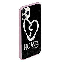 Чехол iPhone 11 Pro матовый XXXTentacion: Numb, цвет: 3D-розовый — фото 2