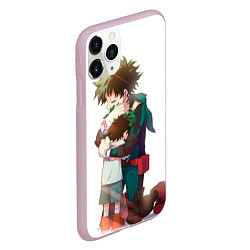 Чехол iPhone 11 Pro матовый Моя Геройская Академия, цвет: 3D-розовый — фото 2