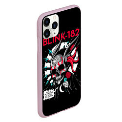 Чехол iPhone 11 Pro матовый Blink-182: Death Punk, цвет: 3D-розовый — фото 2