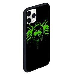 Чехол iPhone 11 Pro матовый The Prodigy: Acid Ants, цвет: 3D-черный — фото 2