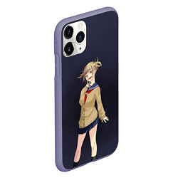 Чехол iPhone 11 Pro матовый My Hero Academia Himiko Toga, цвет: 3D-серый — фото 2