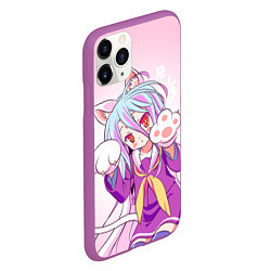 Чехол iPhone 11 Pro матовый No Game No Life, цвет: 3D-фиолетовый — фото 2