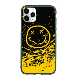 Чехол iPhone 11 Pro матовый NIRVANA, цвет: 3D-темно-зеленый