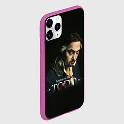 Чехол iPhone 11 Pro матовый Тодд, цвет: 3D-фиолетовый — фото 2