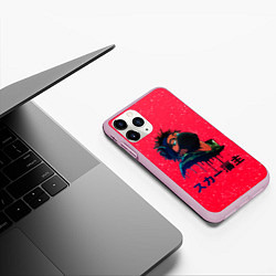 Чехол iPhone 11 Pro матовый SCARLXRD Rap, цвет: 3D-розовый — фото 2