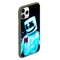 Чехол iPhone 11 Pro матовый MARSHMELLO, цвет: 3D-темно-зеленый — фото 2