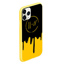 Чехол iPhone 11 Pro матовый 21 Pilots: Liquid Paint, цвет: 3D-желтый — фото 2