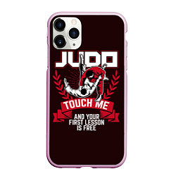 Чехол iPhone 11 Pro матовый Judo: Touch Me, цвет: 3D-розовый