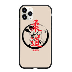 Чехол iPhone 11 Pro матовый Judo, цвет: 3D-черный