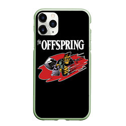Чехол iPhone 11 Pro матовый The Offspring: Taxi, цвет: 3D-салатовый