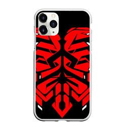 Чехол iPhone 11 Pro матовый ARMOR SAMURAI, цвет: 3D-белый