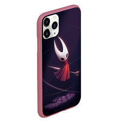 Чехол iPhone 11 Pro матовый Hollow Knight, цвет: 3D-малиновый — фото 2