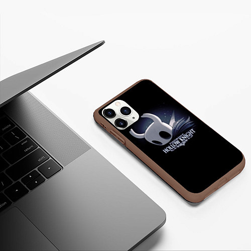 Чехол iPhone 11 Pro матовый Hollow Knight / 3D-Коричневый – фото 3