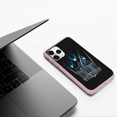 Чехол iPhone 11 Pro матовый Hollow Knight / 3D-Розовый – фото 3