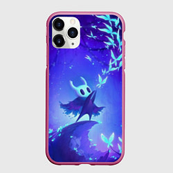 Чехол iPhone 11 Pro матовый Hollow Knight, цвет: 3D-малиновый