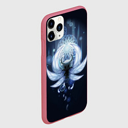 Чехол iPhone 11 Pro матовый Hollow Knight, цвет: 3D-малиновый — фото 2