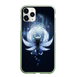 Чехол iPhone 11 Pro матовый Hollow Knight, цвет: 3D-салатовый