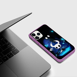 Чехол iPhone 11 Pro матовый Hollow Knight, цвет: 3D-фиолетовый — фото 2