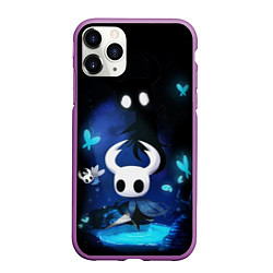 Чехол iPhone 11 Pro матовый Hollow Knight, цвет: 3D-фиолетовый