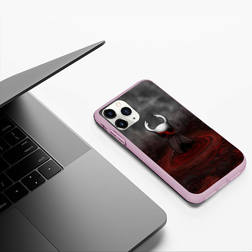 Чехол iPhone 11 Pro матовый Hollow Knight / 3D-Розовый – фото 3