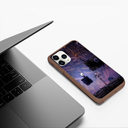 Чехол iPhone 11 Pro матовый HOLLOW KNIGHT, цвет: 3D-коричневый — фото 2