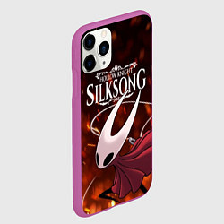 Чехол iPhone 11 Pro матовый Hollow Knight: Silksong, цвет: 3D-фиолетовый — фото 2