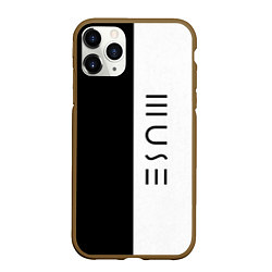 Чехол iPhone 11 Pro матовый Muse, цвет: 3D-коричневый