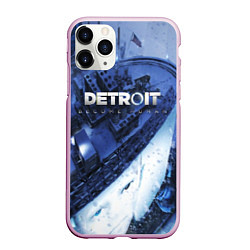 Чехол iPhone 11 Pro матовый Detroit: Become Human, цвет: 3D-розовый