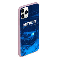 Чехол iPhone 11 Pro матовый Detroit: Become Human, цвет: 3D-розовый — фото 2