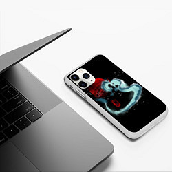 Чехол iPhone 11 Pro матовый Унесенные Призраками, цвет: 3D-белый — фото 2