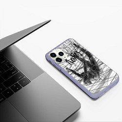 Чехол iPhone 11 Pro матовый Korn: The Nothing, цвет: 3D-светло-сиреневый — фото 2