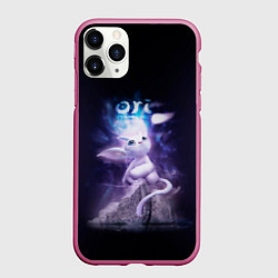 Чехол iPhone 11 Pro матовый Ori and The Will Of The Wisp, цвет: 3D-малиновый