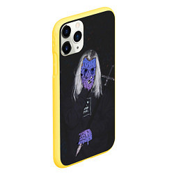 Чехол iPhone 11 Pro матовый Ghostemane, цвет: 3D-желтый — фото 2