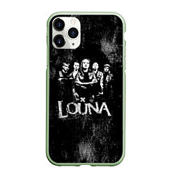 Чехол iPhone 11 Pro матовый Louna, цвет: 3D-салатовый