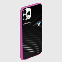 Чехол iPhone 11 Pro матовый BMW, цвет: 3D-фиолетовый — фото 2