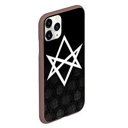 Чехол iPhone 11 Pro матовый BRING ME THE HORIZON, цвет: 3D-коричневый — фото 2