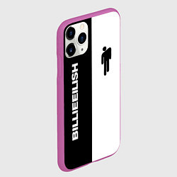 Чехол iPhone 11 Pro матовый BILLIE EILISH, цвет: 3D-фиолетовый — фото 2