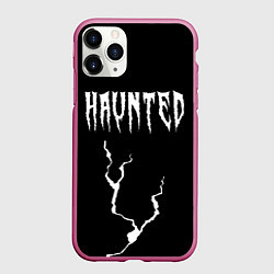 Чехол iPhone 11 Pro матовый KIZARU - HAUNTED FAMILY, цвет: 3D-малиновый