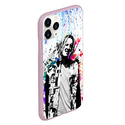 Чехол iPhone 11 Pro матовый KIZARU, цвет: 3D-розовый — фото 2