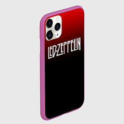 Чехол iPhone 11 Pro матовый Led Zeppelin, цвет: 3D-фиолетовый — фото 2