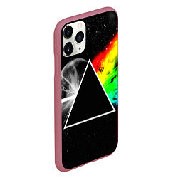 Чехол iPhone 11 Pro матовый PINK FLOYD, цвет: 3D-малиновый — фото 2