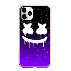 Чехол iPhone 11 Pro матовый MARSHMELLO, цвет: 3D-розовый