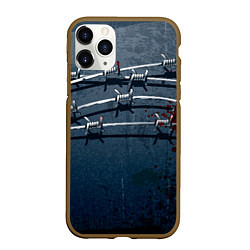 Чехол iPhone 11 Pro матовый Колючая цепь