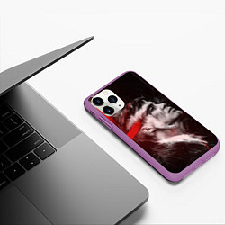 Чехол iPhone 11 Pro матовый Peaky Blinders Thomas Shelby, цвет: 3D-фиолетовый — фото 2