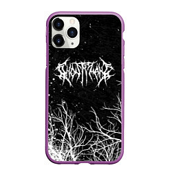 Чехол iPhone 11 Pro матовый GHOSTEMANE, цвет: 3D-фиолетовый