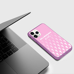 Чехол iPhone 11 Pro матовый Billie Eilish, цвет: 3D-фиолетовый — фото 2